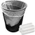 Stock Your Home 4 Gallon Clear Trash Bags (200 Pack) - Disposable Plastic Garbage Bags - Leak Resistant Waste Bin Bags - Small Bags for Office, Bathroom, Deli, Produce Section, Dog Poop, Cat Litter
