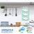 Glove Box Dispenser (White) - Metal Glove Box Holder Dispenser for Wall Mount
