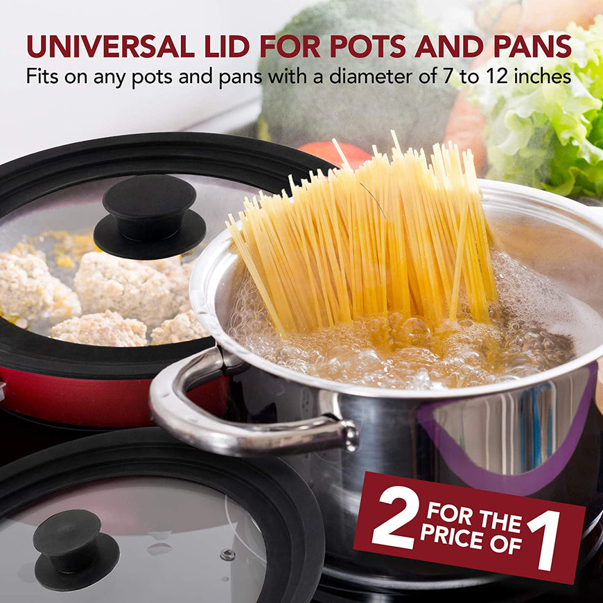 Modern Innovations Universal Silicone Lid-2PK