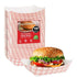 Large Paper Food Boats (100 Pack) 3 Lb Disposable Red & White Checkered Paper Food Trays, Eco Friendly Paper Food Trays, Serving Boats for Concession Food & Condiments, Paper Nacho Trays 5.75" x 3"
