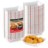 Small Paper Food Boats (250 Pack) 1 Lb Disposable Red & White Checkered Paper Food Trays, Eco Friendly Paper Food Trays, Serving Boats for Concession Food & Condiments, Paper Nacho Trays 4.25" x 2.2"