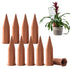 Modern Innovations Self Watering Spikes Terracotta (10 Pack) Automatic Plant Waterer Devices for Vacation, Indoor/Outdoor Planter Insert, Terra-Cotta Stakes for Potted Plants, Auto-Water System