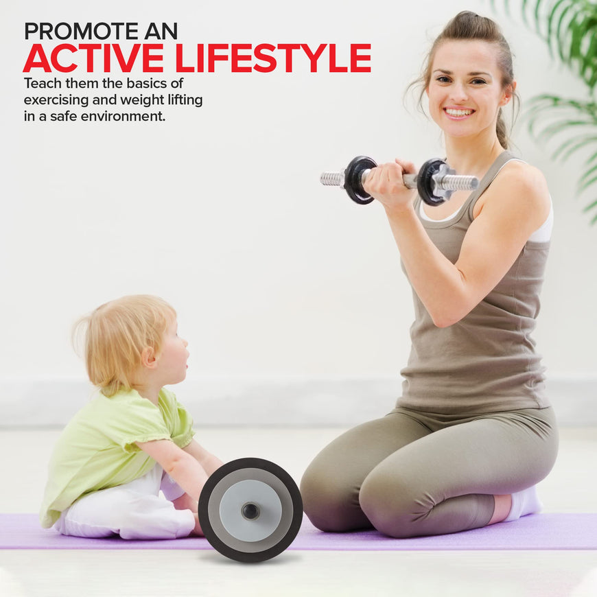 Modern Innovations Barbell Set - Black and Grey