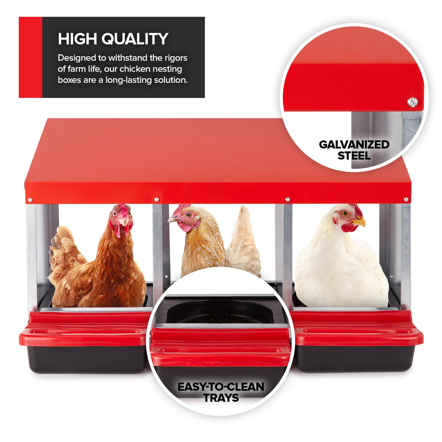 Modern Innovations Chicken Nesting Boxes