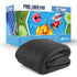 Above Ground Pool Liner Pad, 12' Foot Round, Pre-Cut Heavy Duty Outdoor Pool Pads for Above Ground Pools, Black Swimming Pool Lines for Padding and Protection, Thick Pool Mats to Prevent Punctures