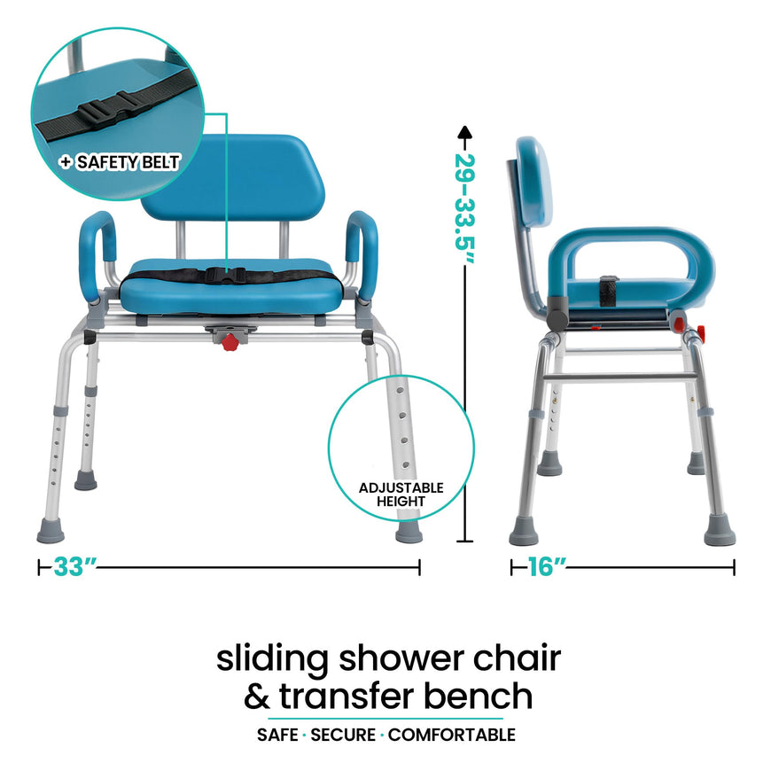 Sliding Shower Chair