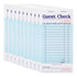 Stock Your Home Blue Guest Check Books for Servers (10 Pack) Server Note Pads, Waiter Checkbook, Food Receipt Book, Restaurant Order Pad, Paper Checks, Waitress Accessories, 500 Total Tickets