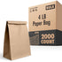 Paper Bag - Brown - 4 LB - (2000 Pack)