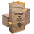 Stock Your Home 30 Gallon Kraft Leaf Bag - 20 Count