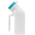 Male Urine Bottle (35 oz), Portable Urinals for Men Spill Proof Nighttime, Pee Bottles for Men with Screw-On Lid, Travel Urinals for Seniors with Easy-to-Read Measurement Lines