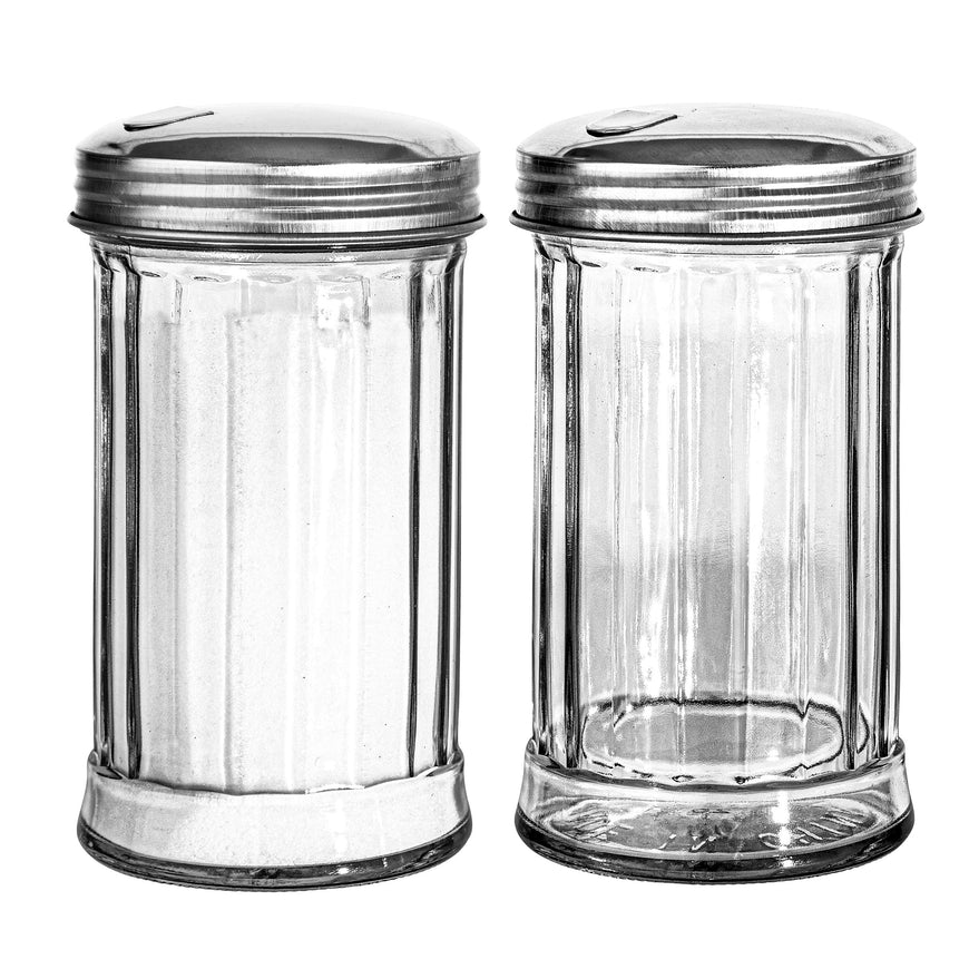 Stock Your Home 12 oz. Glass Sugar Pourer - 2 Count