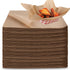Stock Your Home 12 x 12 Grease Proof Deli Wrapper - Kraft - 500 Count