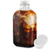 Stock Your Home Half Gallon Glass Bottle with Lid (1 Pack) 64 Oz Jugs and 3 White Caps, Reusable Food Grade Container for Refrigerator, Bottles for Juice, Oat or Plant Milks, Water, Honey