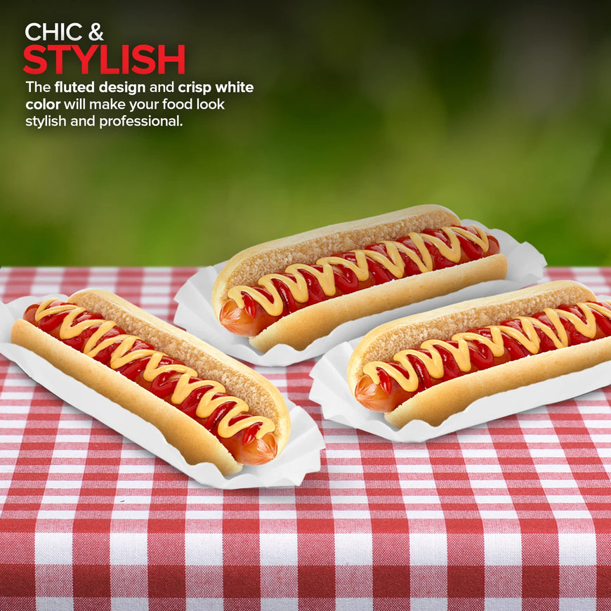 Stock Your Home Hot Dog Trays (100 Pack)
