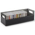 Stock Your Home CD Tray - Black with Grey Interior
