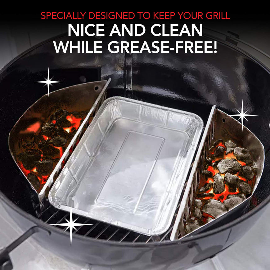 Stock Your Home Aluminum Drip Pan, 25 Count