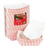 Stock Your Home Vintage Red & White Checkered Paper Food Boats (500 Pack) 1 Lb Disposable & Recyclable Serving Trays for Concession Food & Condiments