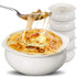 Stock Your Home French Onion Soup Crocks (6 Count) - 12 Ounce Oven Safe, Two-Toned Brown & Ivory Ceramic Porcelain Soup Bowls