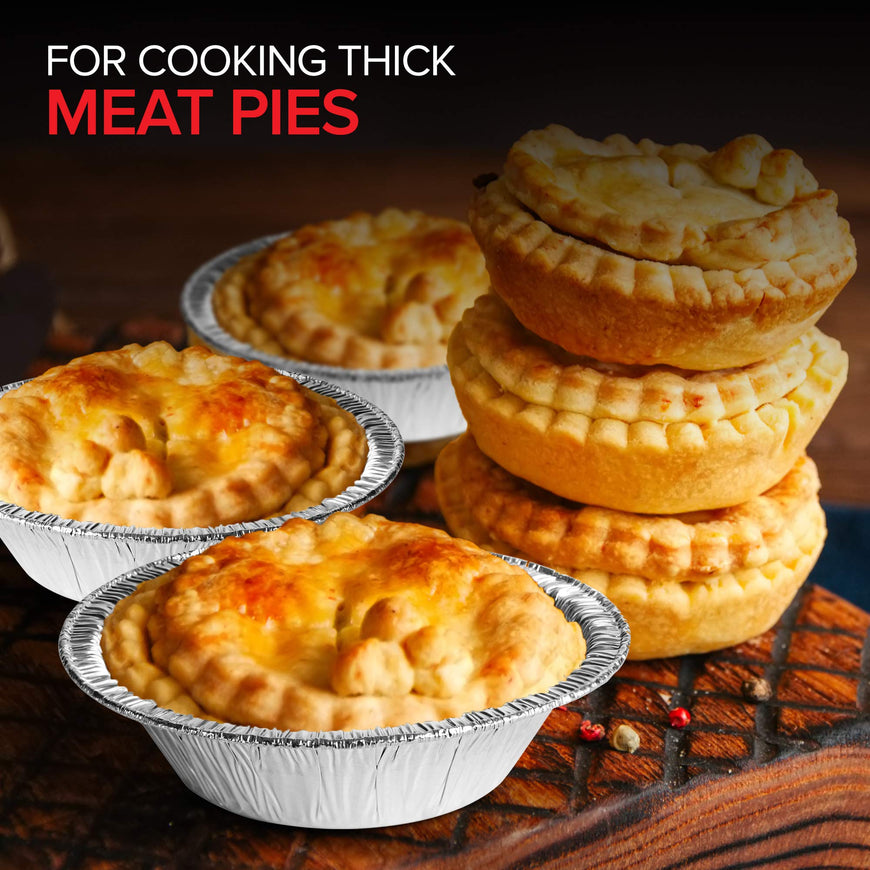 Stock Your Home 5 Inch Disposable Mini Pie Tin - 100 Count