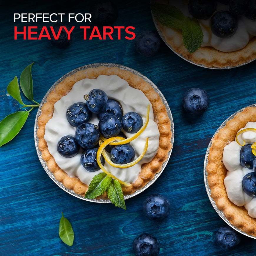 Stock Your Home 5 Inch Disposable Mini Pie Tin - 100 Count