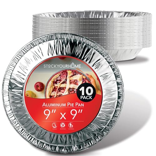 Stock Your Home 6 Inch Disposable Mini Pie Tin -100 Count