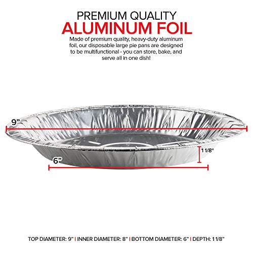 Stock Your Home 6 Inch Disposable Mini Pie Tin -100 Count