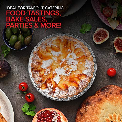 Stock Your Home 6 Inch Disposable Mini Pie Tin -100 Count