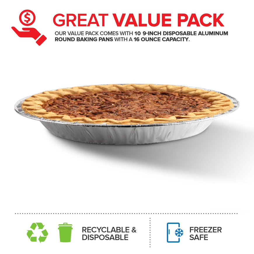 Tart Pan - 9 inch (50 pack)