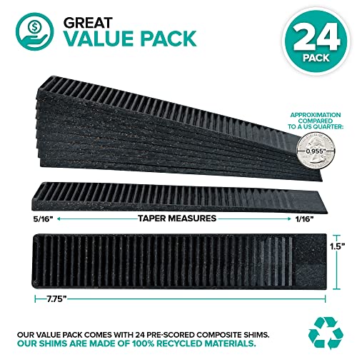 Stock Your Home Composite Shims - 24 Pack