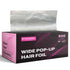 Stock Your Home 500 Count Aluminum Foil for Hair Highlighting, 9â€ Pop Up Foil Sheets for Salon or Home Use, Embossed Disposable Hair Foils for Highlighting, Coloring Hair, Wide Foil for Hair Stylist