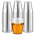 Stock Your Home 2 oz Shot Glasses - 250 Mini Plastic Shot Glasses (2oz) Clear Disposable Cups for Jello Shots, Wine Tasting, Liquor, Whiskey, Pudding, Sample Cup for Halloween and Elegant Parties