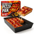 Stock Your Home 8x10 Detroit Style Pizza Pan â€“ Non-Stick Deep Dish Aluminum Pan for Focaccia, Sicilian Bread, Brownies & Chicago-Style Pizza