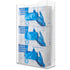 Stock Your Home Triple Acrylic Gloves Dispenser (2 Pack) Tissue Box Shelf, Glove Holder Wall Mount, for Kitchen, Cleaning Closet, Lab, Exam, Office