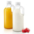 Glass Milk Bottle w/ Handles - 2 Pack - Duplicate