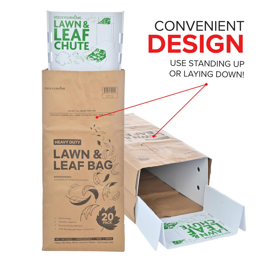 Stock Your Home Leaf and Lawn Chute