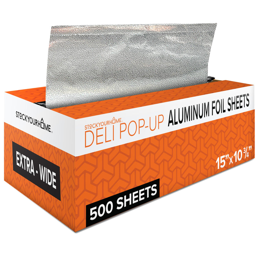 Stock Your Home Wide Deli Foil 15x10.75