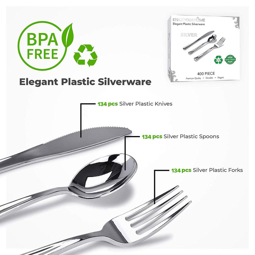 Silver Cutlery Set 400