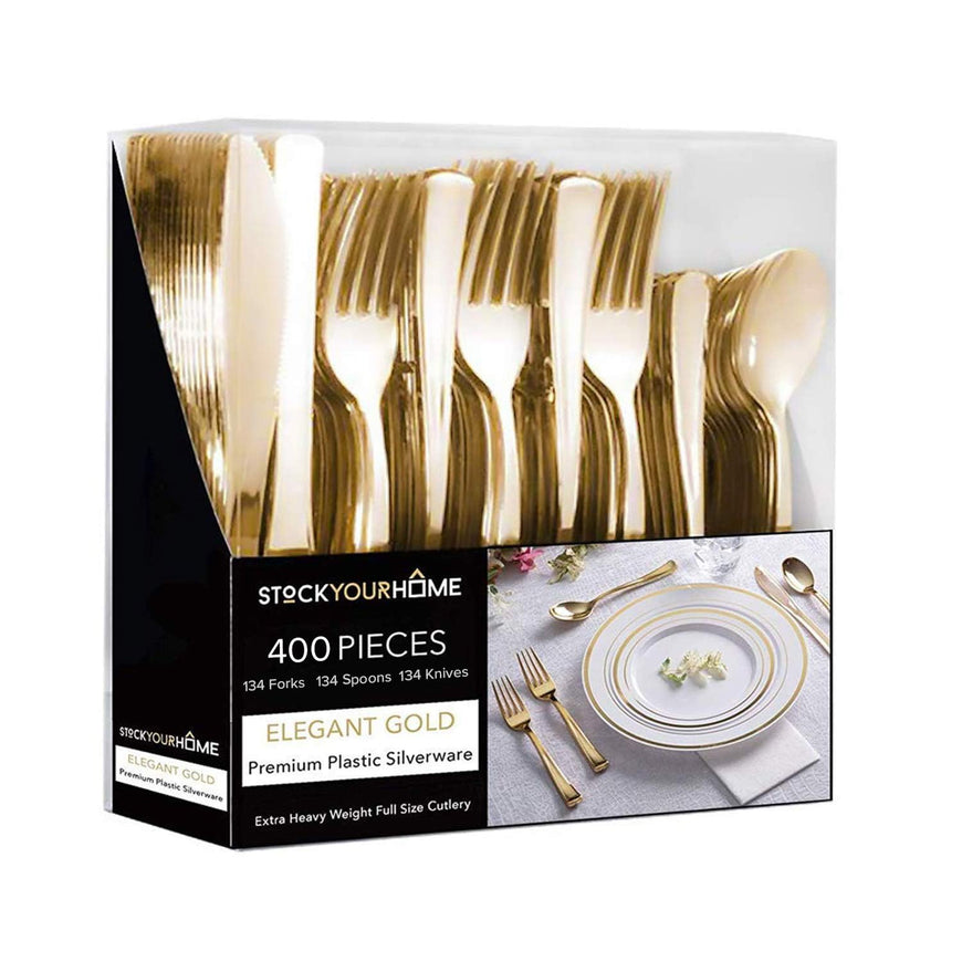 Gold Cutlery Set 400