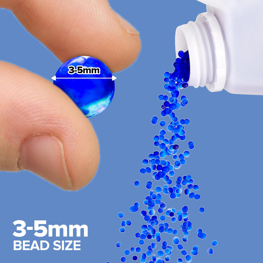 Indicating Silica Gel 2lb 3-5mm Beads (Blue)