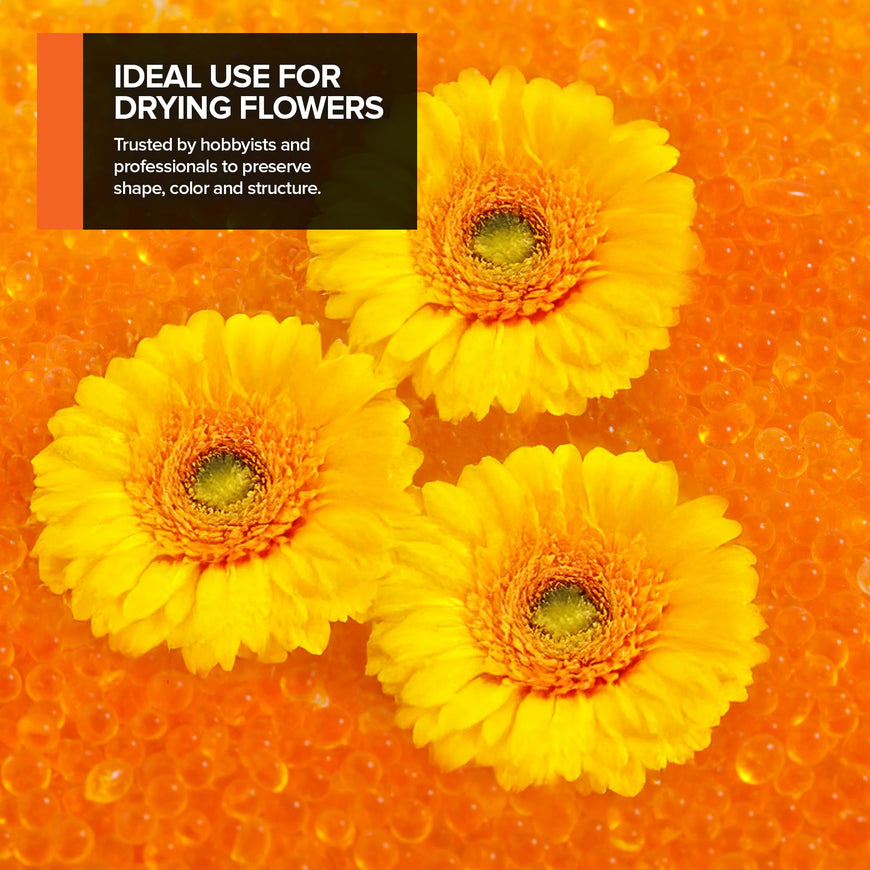 Indicating Silica Gel 2lb 3-5mm Beads (Orange)
