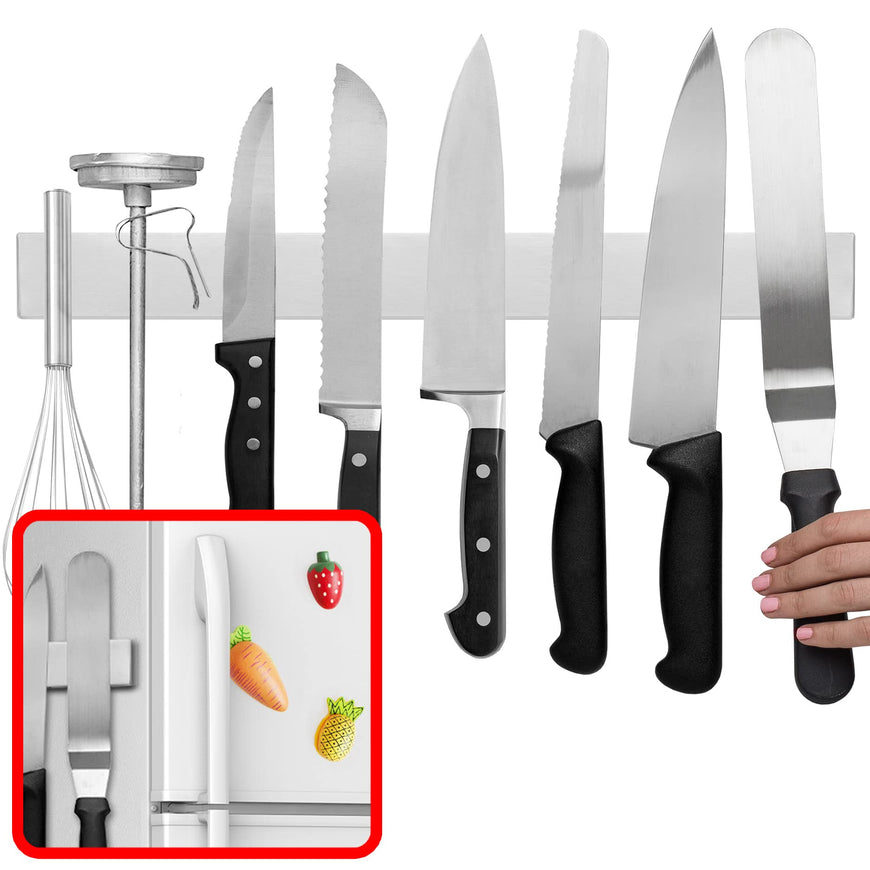 Modern Innovations Stainless Steel Refrigerator Model Knife Bar 16
