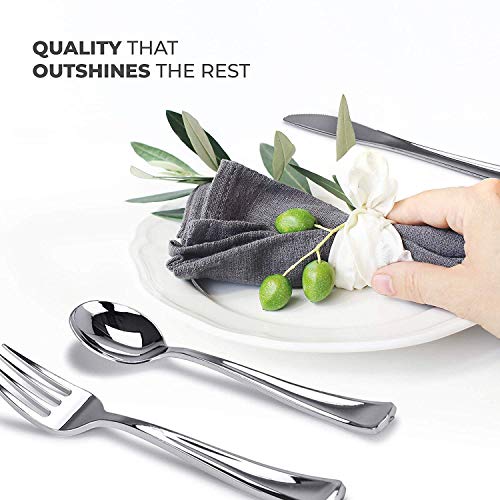 Silver Cutlery (1280 Pack)