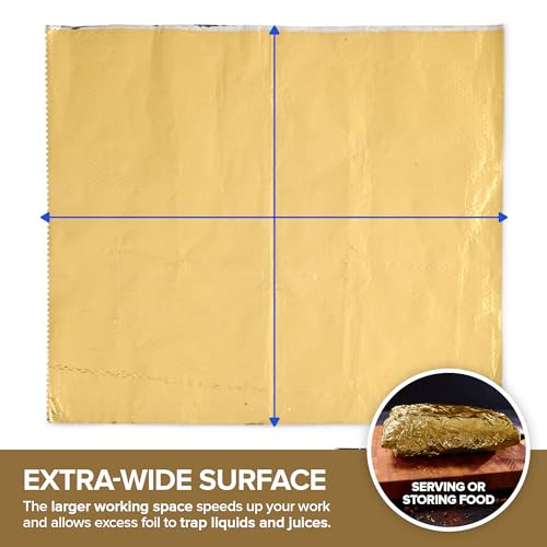 200-Pack Pre-Cut Aluminum Foil Sheets - 9' Pop Up Foil for Restaurant, Food Wrapping & Hair Highlighting