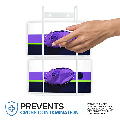 Stock Your Home Glove Box Dispenser - Double Stack