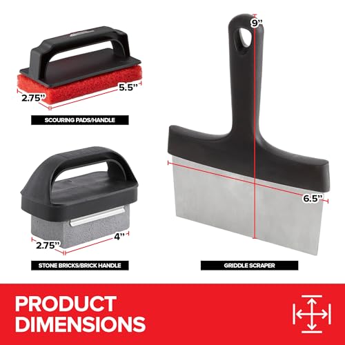 Modern Innovations Griddle Cleaning Kit - 15 Pieces