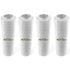 Modern Innovations 15 Inch Clear Stretch Wrap Replacement Roll (4 Refill Rolls-4000 Feet) No Handle, Shrink Wrap for Moving, Packing Supplies for Wrapping Furniture, Plastic Pallet Cling