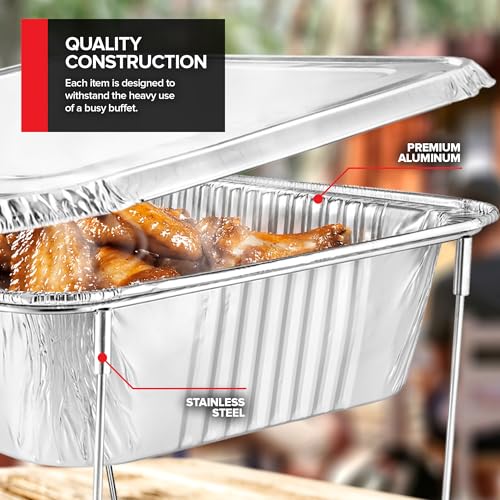Disposable Chafing Dish Buffet (6 Set)
