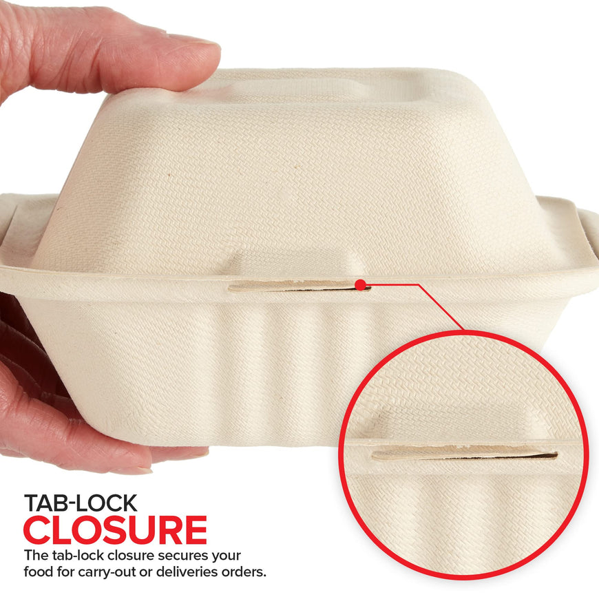 Clamshell Take Out Food Containers 6