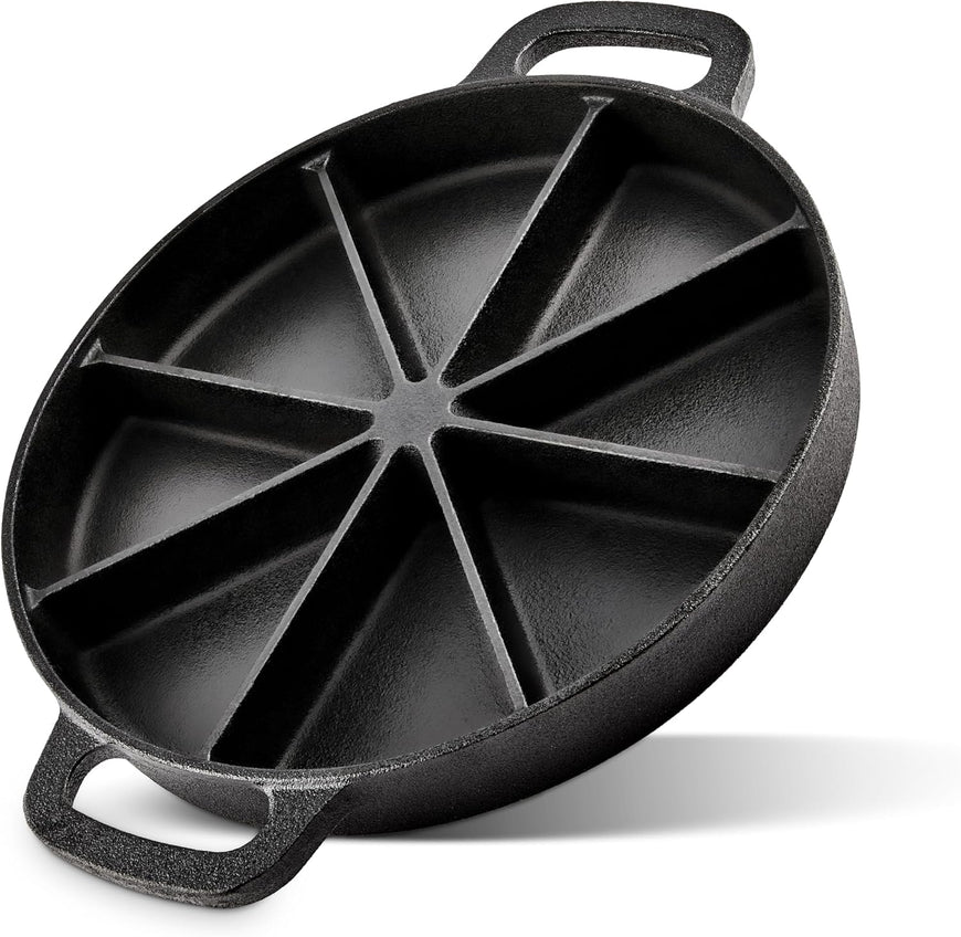 Cast Iron Wedge Pan 6 Count