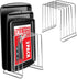 Extra Tall Cookie Sheet Kitchen Organizer 10 Slots - Black - 8 Pack